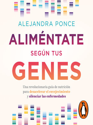 cover image of Aliméntate según tus genes